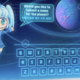 An avatar on a spaceship screen in short film Carrier.